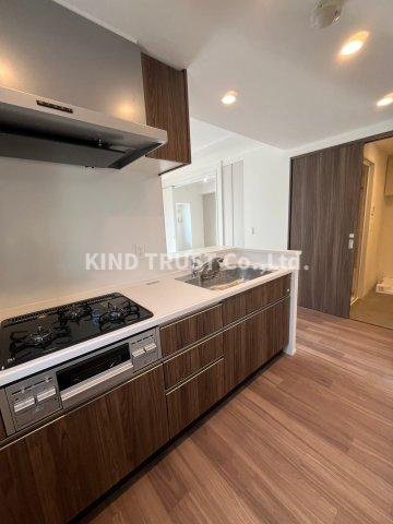 JP noie 同心のキッチン|コンパクトなキッチンで掃除もラクラク