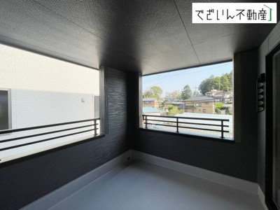 【バルコニー】 | Livele Garden.S寄居町(大字保田原)第１　新築住宅 | ≪1号棟≫
現地(2025年4月撮影)