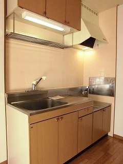 ニュ－シティウエストＣのキッチン