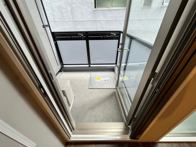 WORVE大阪本町のバルコニー