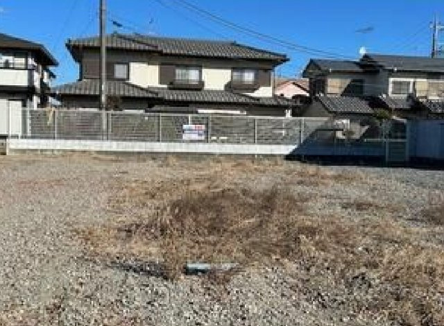 小山市犬塚　売地の外観