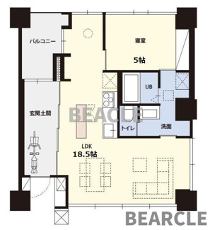 【間取り】 | シャリマー西大路