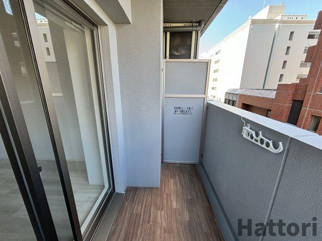 アドバンス江坂ラシュレのバルコニー