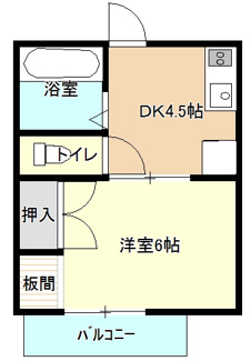 【間取り】 | セジュール湖南