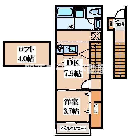【間取り】 | COSMO WAKAEMINAMI