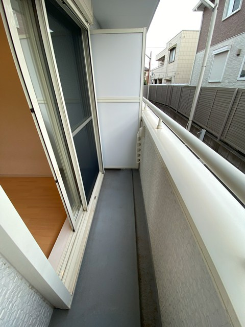 サンライズ船橋塚田のバルコニー