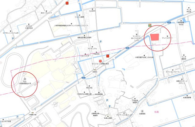 【地図】 | 二子（川崎医大東）　事業用借地