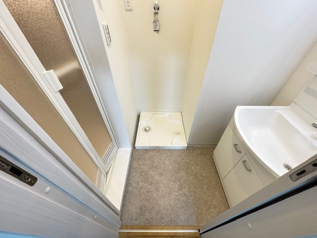 アリビオサカイタカマツの洗面所