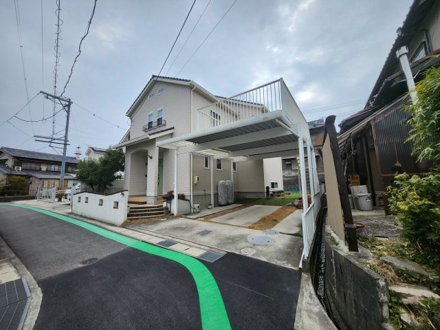 豊田市宮町の前面道路含む現地写真