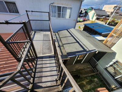 【バルコニー】 | 豊橋市下地町字横山 | ガレージ上バルコニー