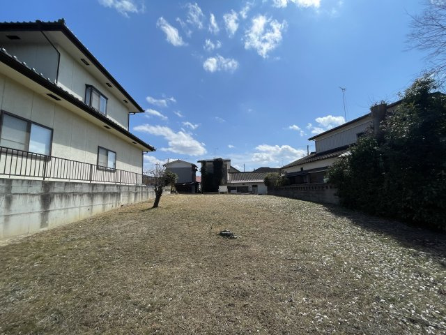 須賀川市栗谷沢　売地の外観