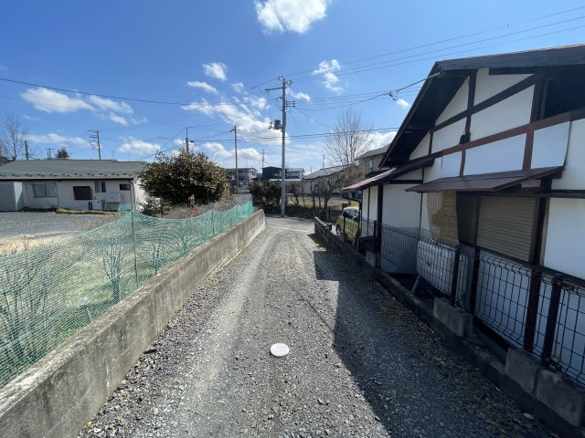 須賀川市栗谷沢　売地の外観|接道