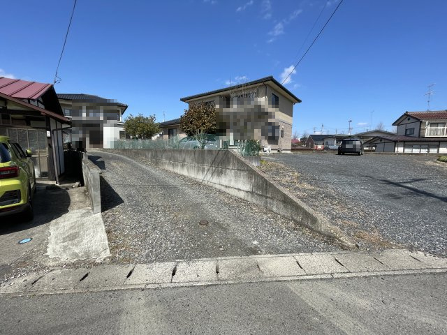 須賀川市栗谷沢　売地の外観|接道