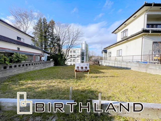 須賀川市栗谷沢　売地の外観