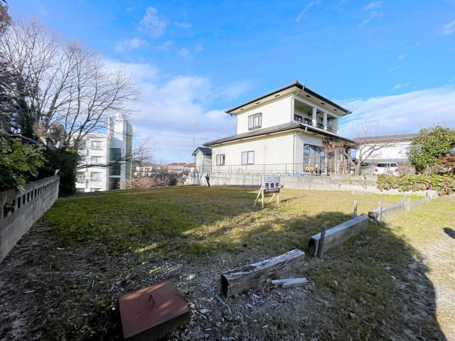 須賀川市栗谷沢　売地の外観|広めのお土地です。