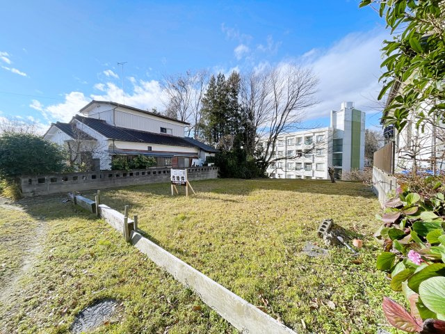 須賀川市栗谷沢　売地の外観