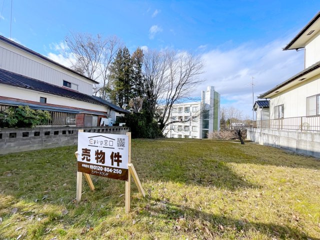 須賀川市栗谷沢　売地の外観