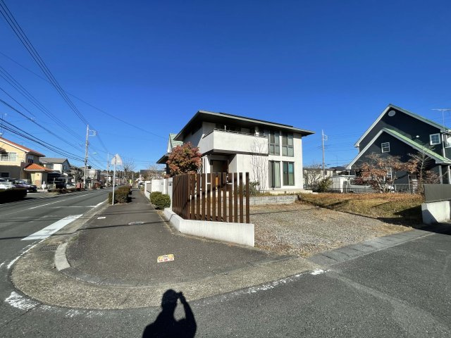 龍ヶ崎市白羽　住友林業施工物件の前面道路含む現地写真