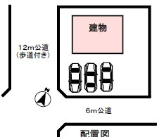 龍ヶ崎市白羽　住友林業施工物件のその他|配置図