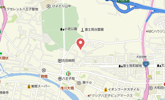 祝　成約済み　八王子市　大和田町　中古戸建の地図|～仲介手数料無料☆八王子ひなた不動産～八王子市大和田町　中古戸建