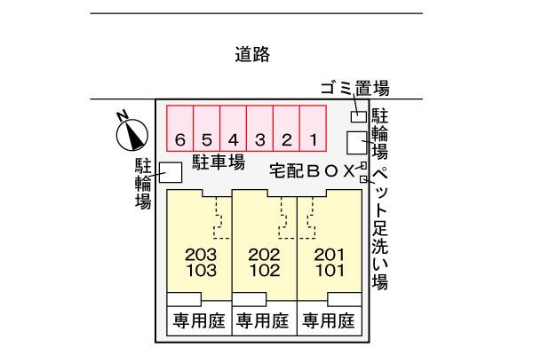 かきつばた　　刈谷市の賃貸ならクラスホーム刈谷店の駐車場