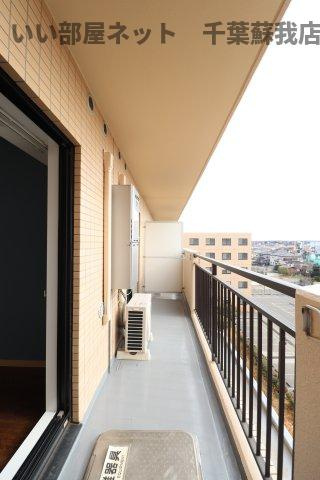 フェリス辰巳台のバルコニー