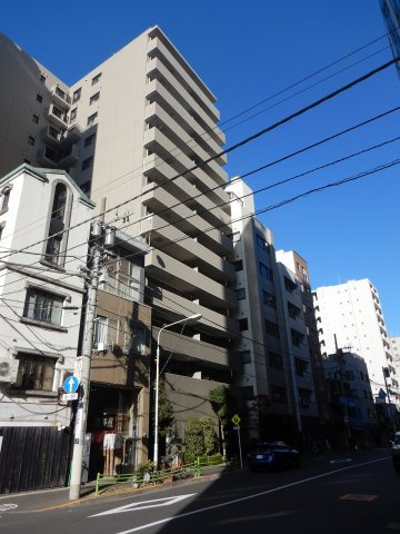 モア・クレスト築地の外観