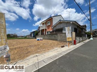 【前面道路含む現地写真】 | 宇治市五ヶ庄福角　2区画B号地　売土地　建築条件付き