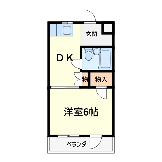 【間取り】 | アンフィニィ西町Ⅱ
