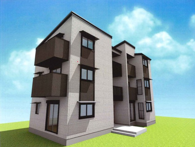 【外観パース】 | ウィステリア・ガーデン