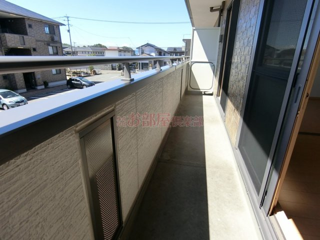 ビュー・アゼリアのバルコニー