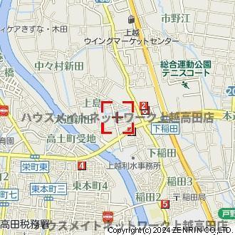 クリア上越の地図|位置図