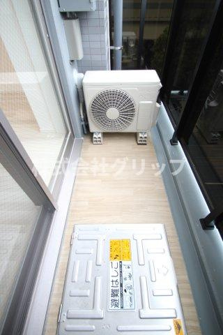 マキシヴ阪東橋ツインイーストのバルコニー