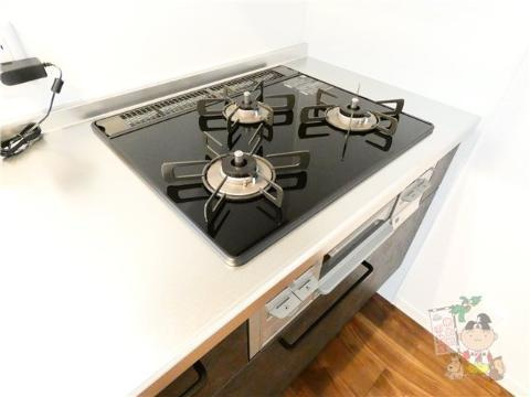 そよかぜⅡの設備|ガスコンロ