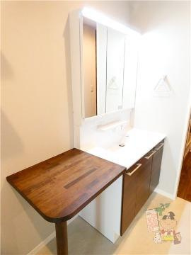 そよかぜⅡの洗面所|洗面