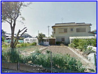 建築条件付き土地の外観