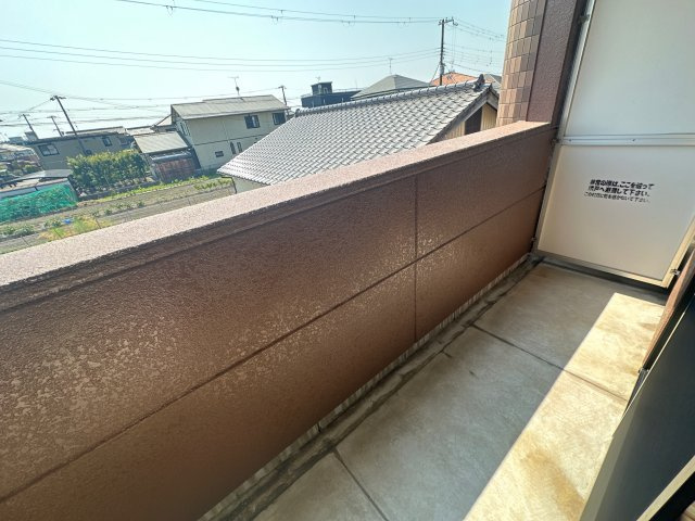 サンパレスのバルコニー