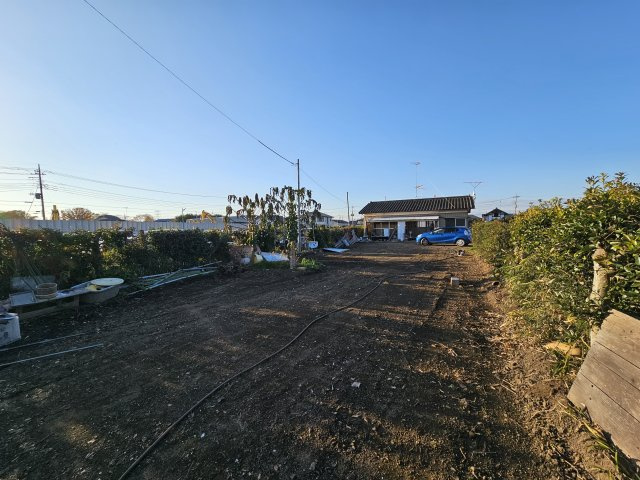 筑西市久地楽戸建ての庭