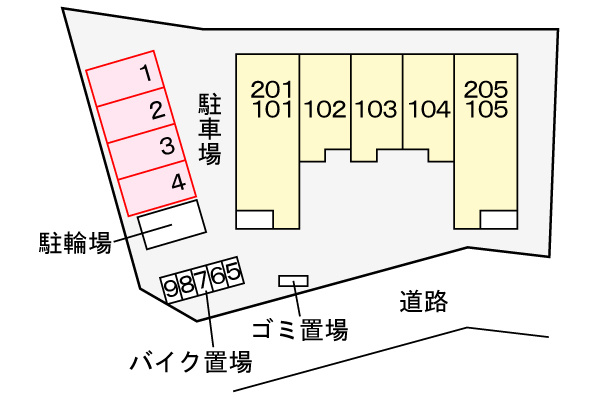 【区画図】