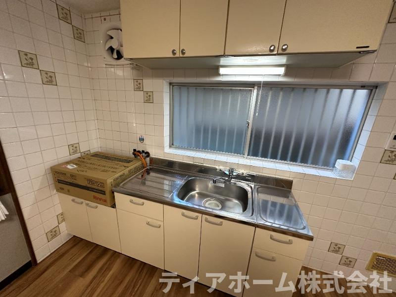 大和郡山市小泉町戸建のキッチン