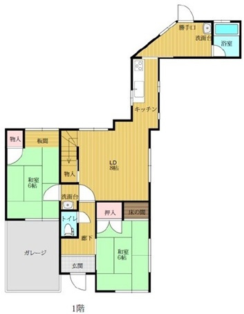  | 淡路市楠本　中古住宅 | １階平面図