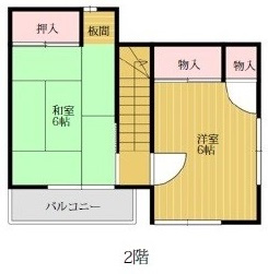  | 淡路市楠本　中古住宅 | ２階平面図