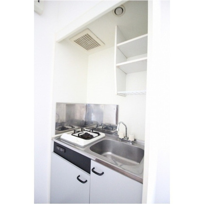 【キッチン】 | プレジール秋喜 | 1口ガスキッチン