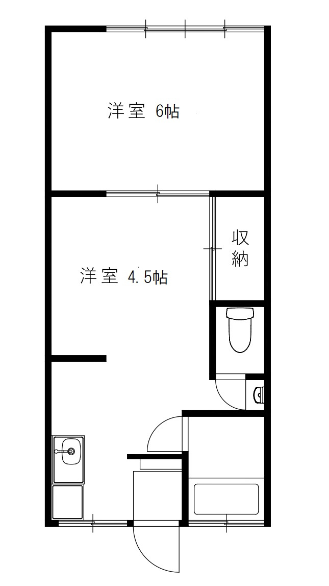 リゾネット井上の間取り