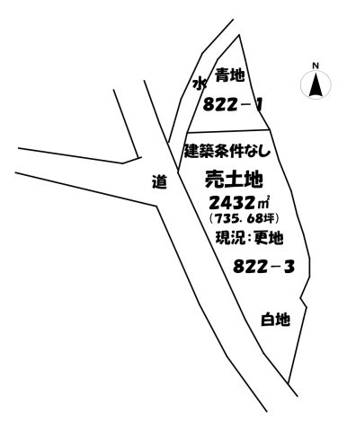 売土地　高浜町の土地図