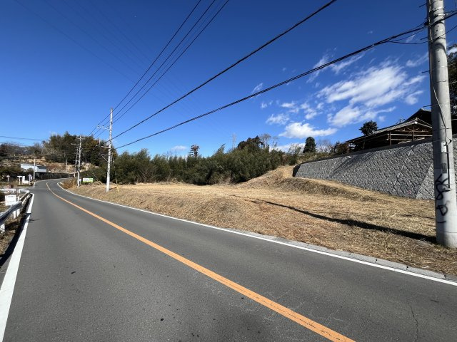 売土地　高浜町の前面道路含む現地写真|前面道路含む現地写真です