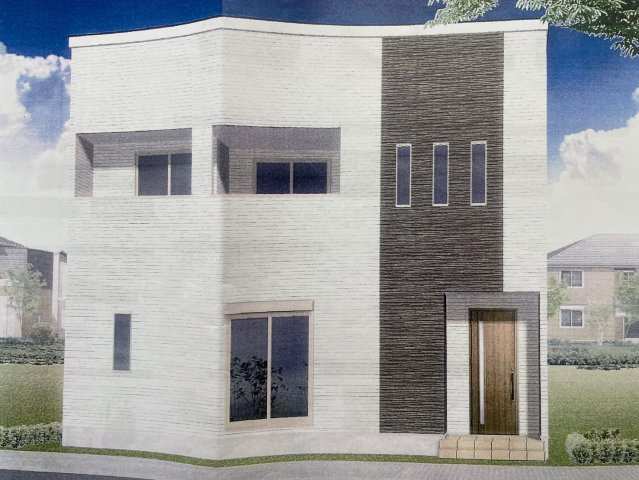城山台1丁目戸建の外観パース