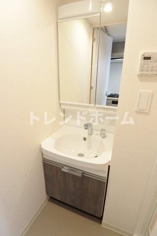 プレサンス福島吉野ミナージの洗面所|選べる家電プランあり！！