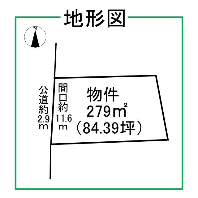 岐阜県各務原市川島小綱町字高塚の土地図