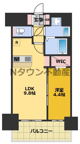 【間取り】 | プレサンス丸の内アドブル | 間取りです。